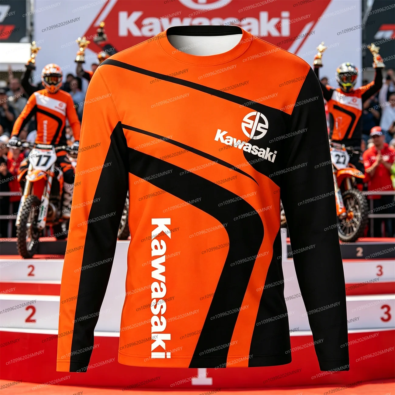 

Men T-shirt t shirt for man Long Sleeve Tops Men Clothes New Kawasaki Motorcycle Racing Team Women Long tshirt Tee Shirts Sports