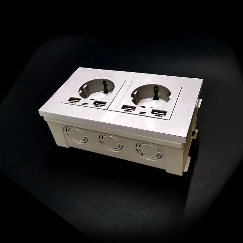 86 | 146 Type Cassette White, Electrical Switch Socket Junction Box, Adjustable Mounting Back Box, Internal Wall Mount Dark Box
