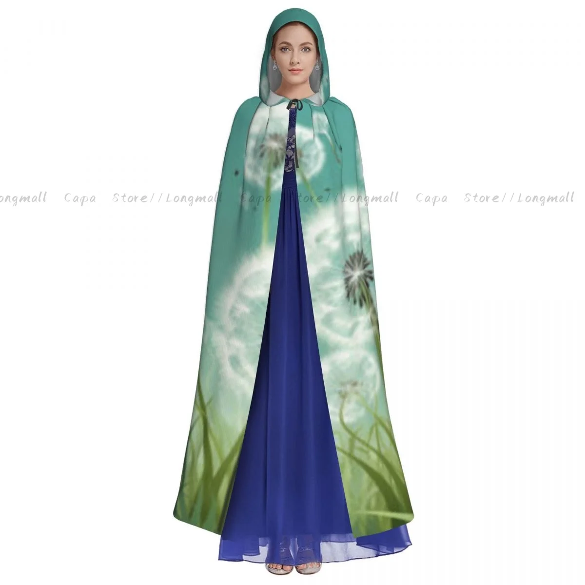 Cosplay Medieval Costumes Embrace The Beauty And Freshness Hooded Cloak Capes Long Robes Jackets Coat Carnival