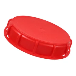 Ton Barrel Lid Tank Ibc Tote Covers Valve 1870X1870X360CM Plastic Oil Caps Water Red Bucket