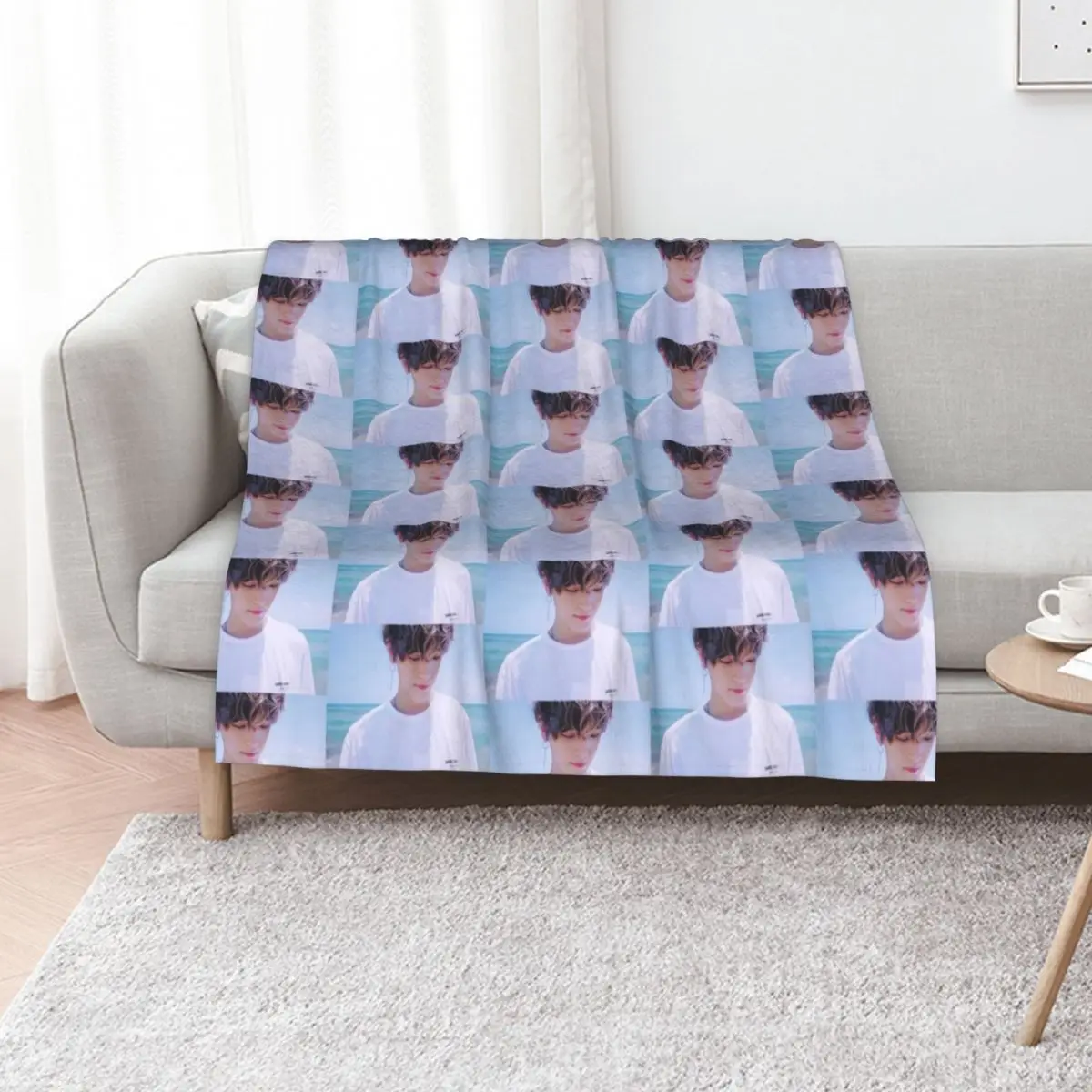 

Taeyong Throw Blanket Cute blankets ands manga sofa bed Blankets