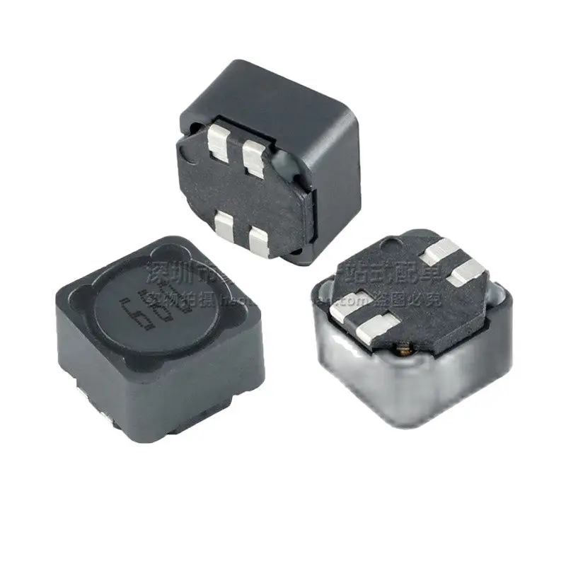 2pcs/ SRF1280-680M silk screen 680 patch 68UH 4A dual winding coupled power inductance common mode filter