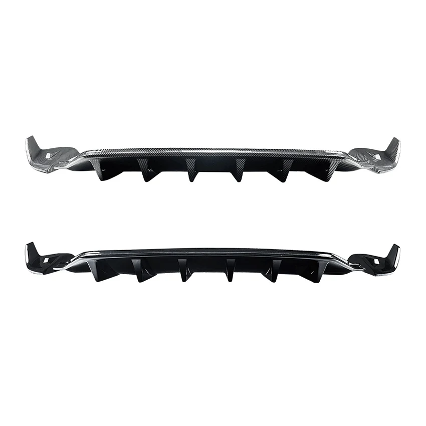 Для 2019 20 21 22 23 24 2025 Porsche Taycan Автозапчасти Задний бампер Диффузор Губный спойлер Разделитель Подбородок Комплект кузова Комплект регулировки автомобиля