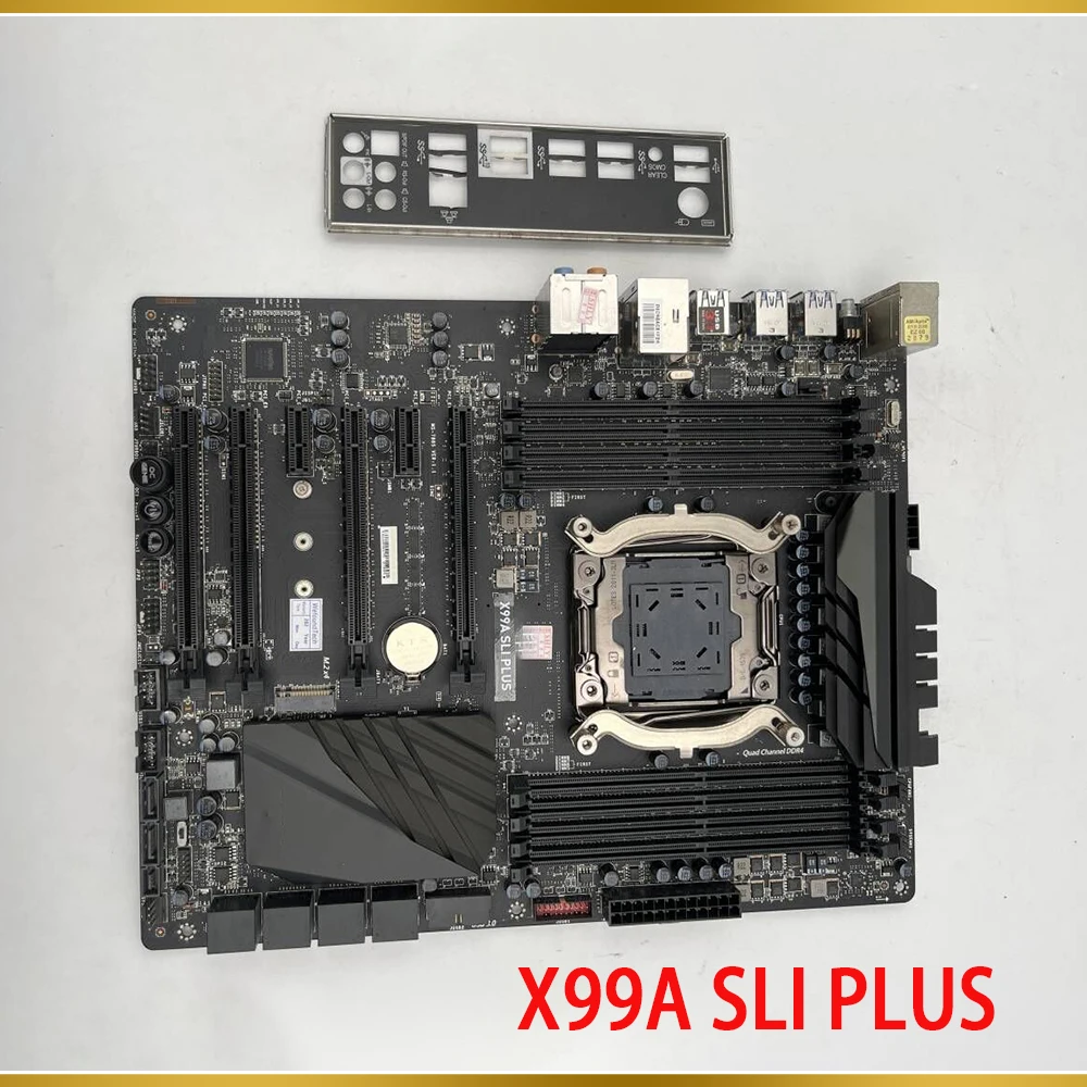 LGA2011-3 DDR4 128G SATA3 * 10 M.2 USB3.0/3.1 ATX X99 Desktop Motherboard X99A SLI PLUS