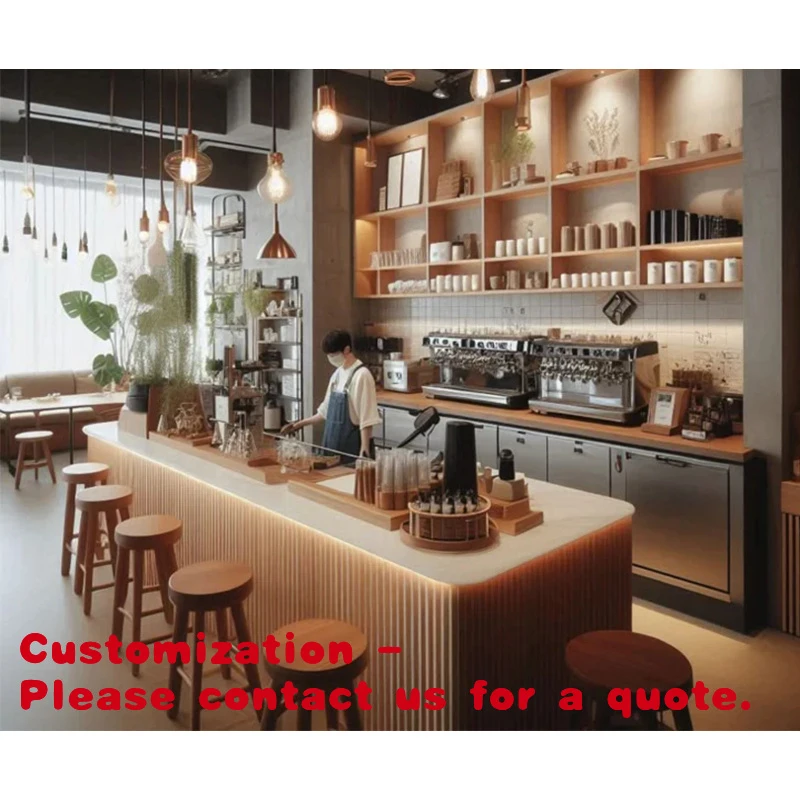 

custom.LED Nightclub bar Counter,/led bar Counter/mobile bar Counter l Shape Artificial Marble Custom Made bar Counter