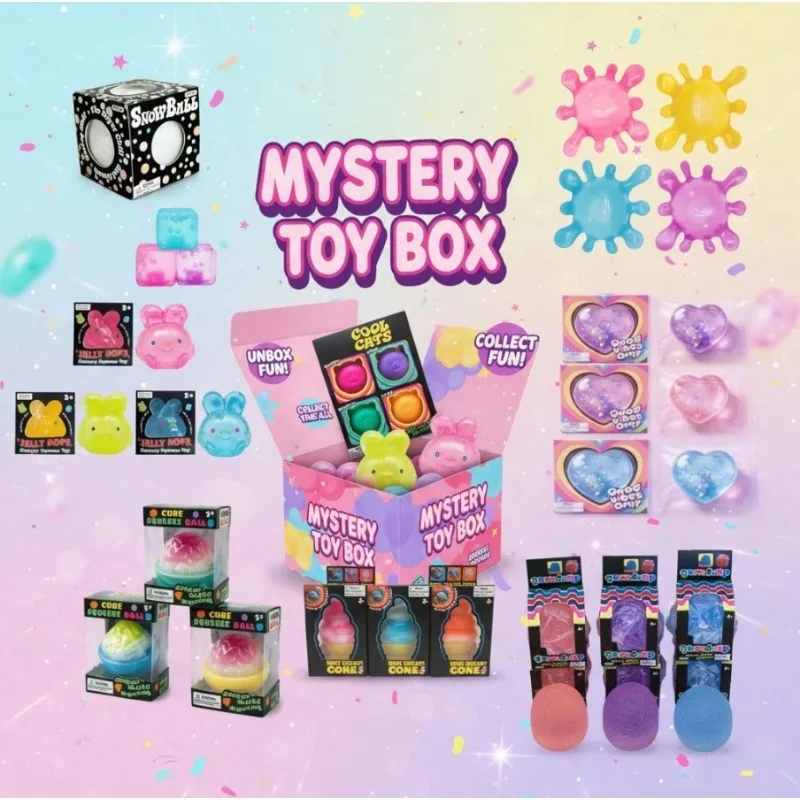 

Cute Mix Squishy Blind Box – 3 Independent Random Draws (Min. 2 Items, Up To 5 Possible) Lucky Surprise Set