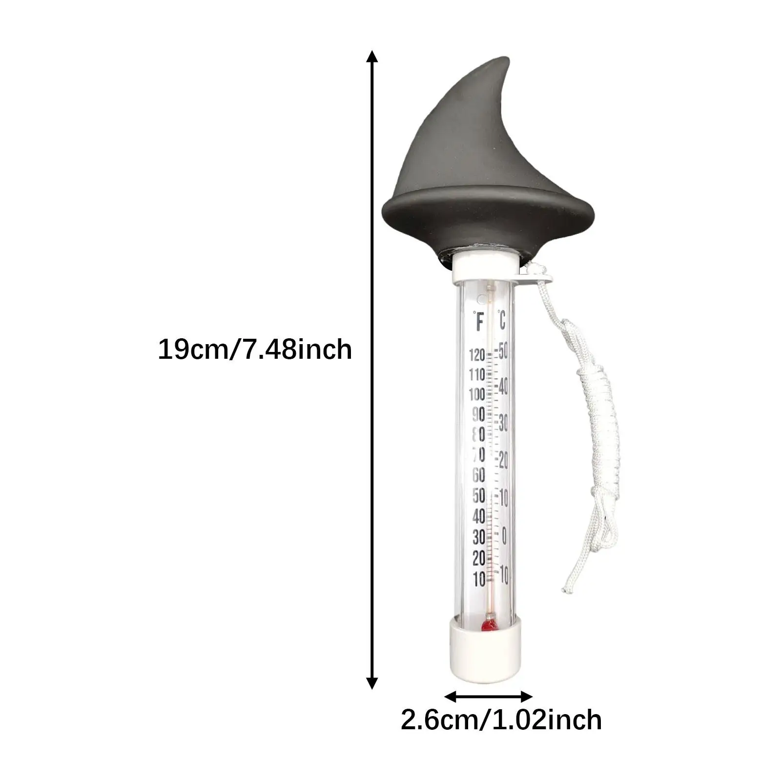 Floating Pool Thermometer Funny Versatile Decoration for Indoor Outdoor Pond