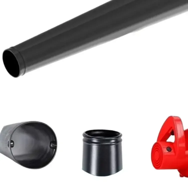 Black Long Blower Tube 4cm 55cm Air Nozzle For Hair Dryer Dust Removal With Extended Reach Stream Sturdy Plastic Cleaning Tool A