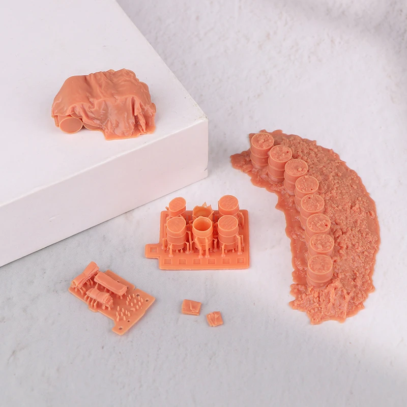 

Children's Educational Crafts 1/72 Diorama Model Kits For Accessory Trains Railway Streets Model War Scene