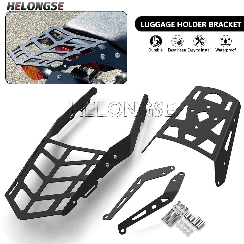 

2025 Motorcycle Rear Luggage Rack Holder Rear Seat Luggage Rack Support Shelf For Honda Grom 125 MSX125 2022 2023 2024 MSX 125
