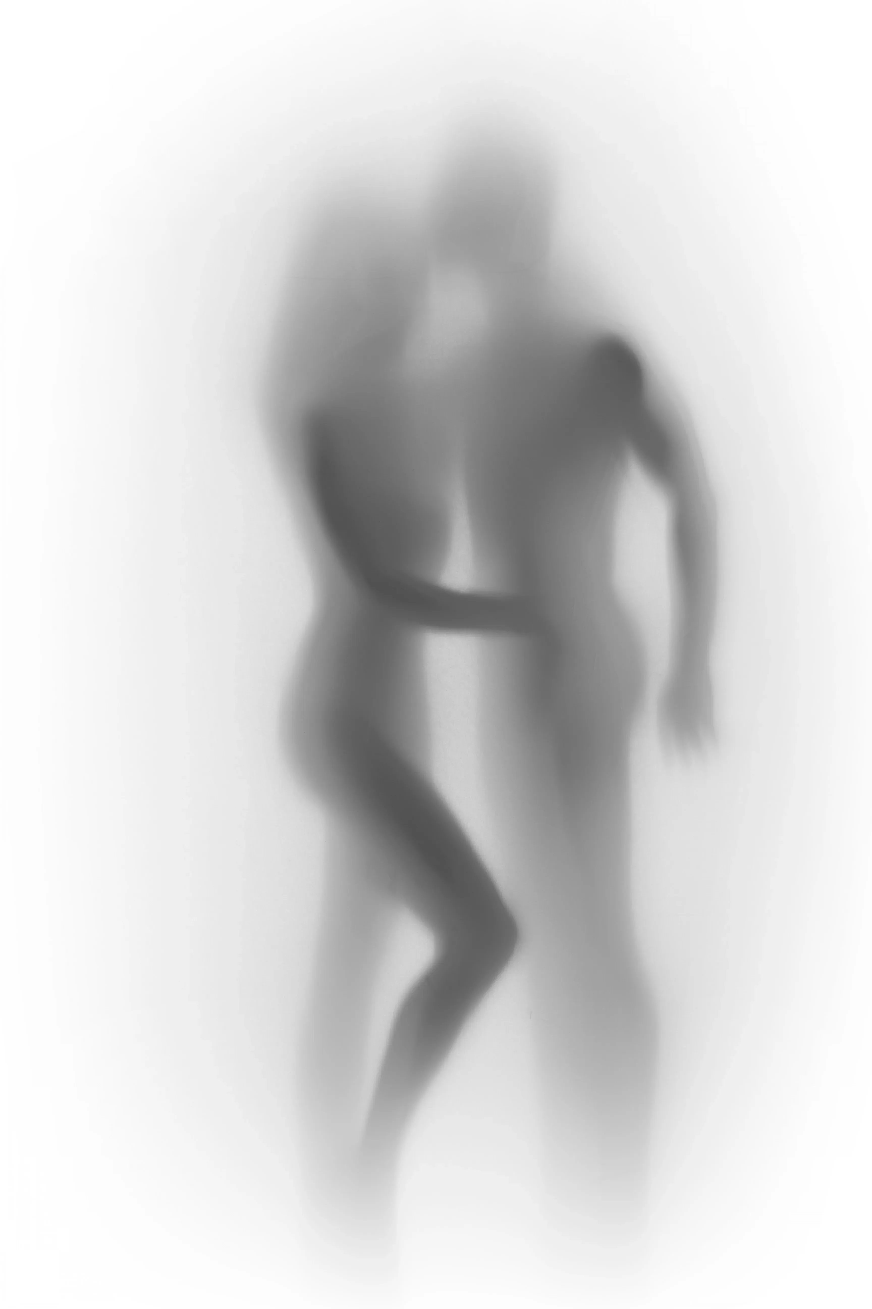 Abstract Mirror Fashion Posters Minimalist Projection Art Figure Canvas Painting Couple Hazy Nordic Bedroom Corridor Home Decor