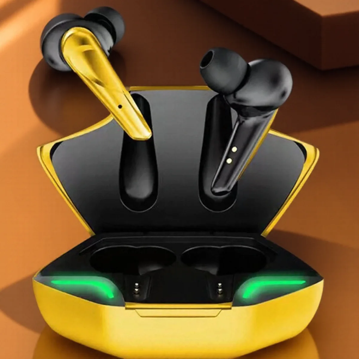 Bluetooth 50 Gaming Wireless Headphones E Sports Music Earbuds Dual Mode Headset Waterproof Noise Cancelling