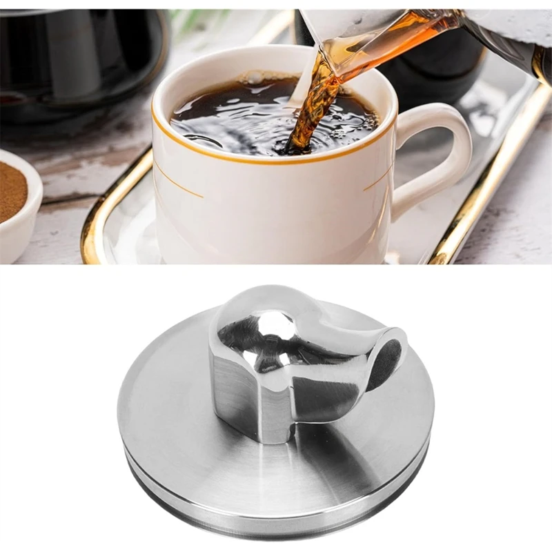 Boquilla para portafiltro, boquilla sin fondo única de 54 mm para máquinas de café con anillos de sellado, boquilla para portafiltro sin fondo-A23R