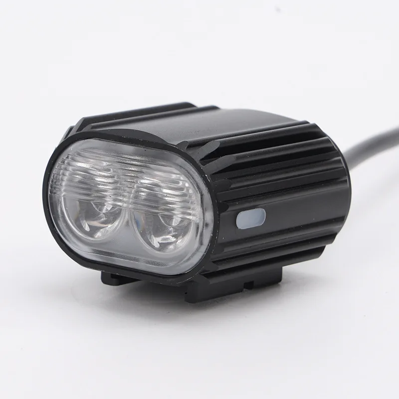 

New outdoor riding light long battery life folding mountain bike charging high light bead riding equipment