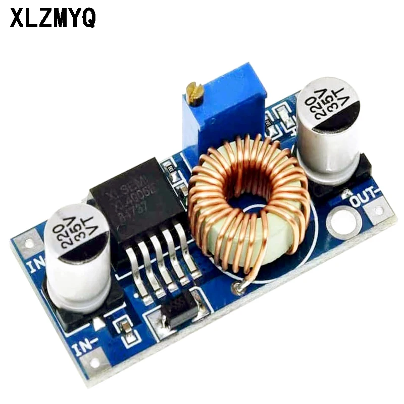 10pcs 5A Max XL4005 DC-DC Step Down Buck Converter Adjustable Power Supply Module LED Lithium Charger Board