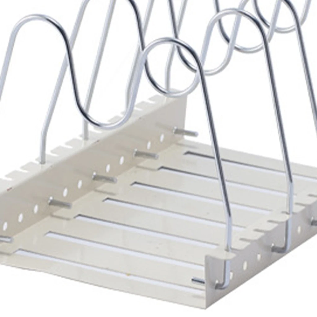 Organizer-Rack, verstellbare Fächer, teilbar für den Schrank