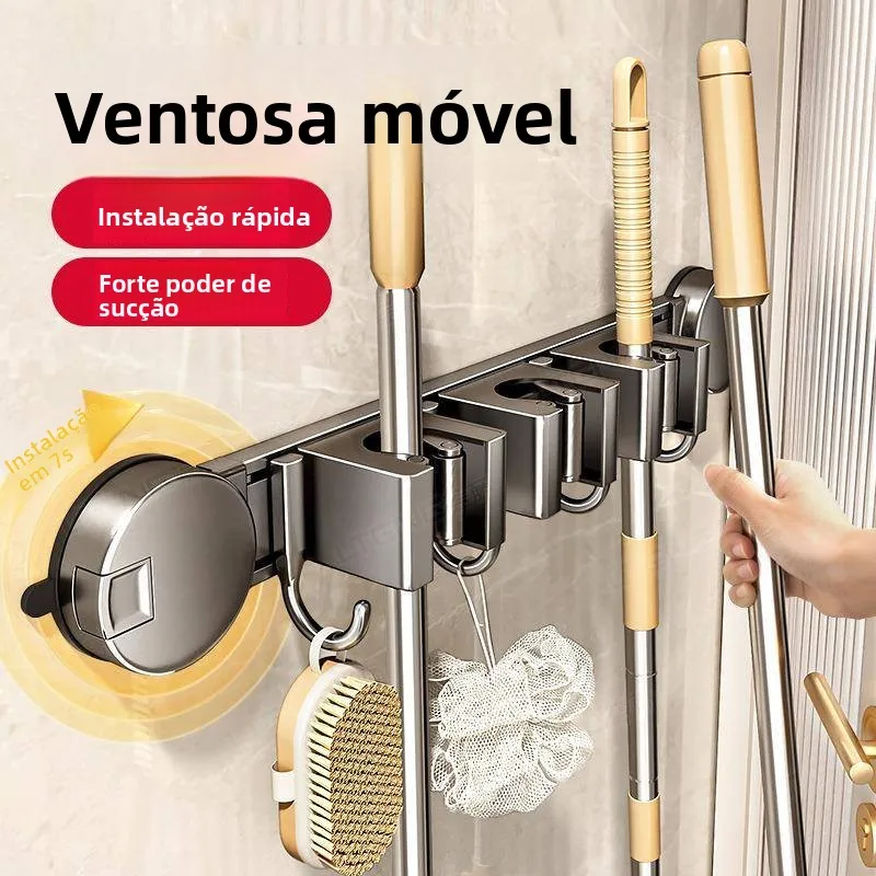 bathroom-wall-mounted-suction-mop-holder-household-toilet-brush-clip-sweeper-storage-rack-no-punching-required-blue-vine-brand