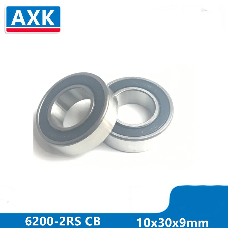 

Axk 6200-2rs Cb Abec-3 6200 Hybrid Ceramic Deep Groove Ball Bearing 10x30x9mm Si3n4 Balls Bearing