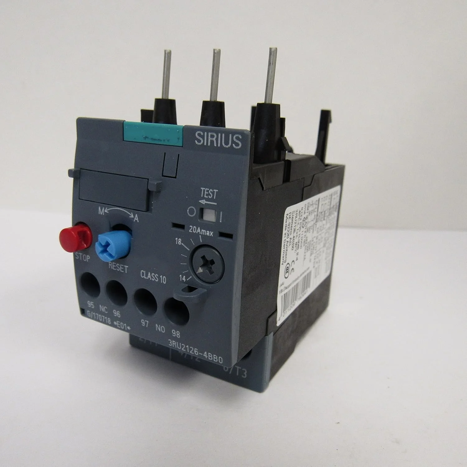 3RU2126-4BB0 3RU21264BB0 Overload relay 14...20 A