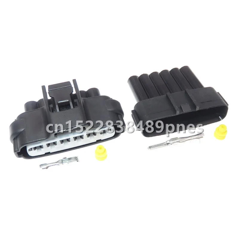 6 Pole 7283-1968-30 Automotive Throttle Connector Accelerator Plug MG643796 90980-11858 For Toyota Mitsubishi