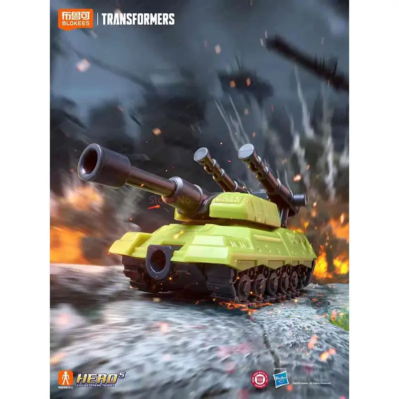 Transformers Defender Version Vol.4 Megatron Mystery Box Original Blokees Assembly Model Kit Action Figure Collectible Gift