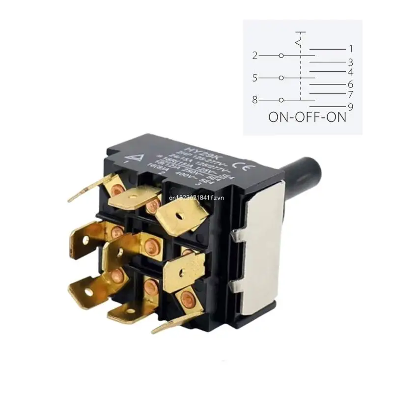 3 9 Poles Button Actuator Switches Push Switches 64mm for Circuit Control Dropship