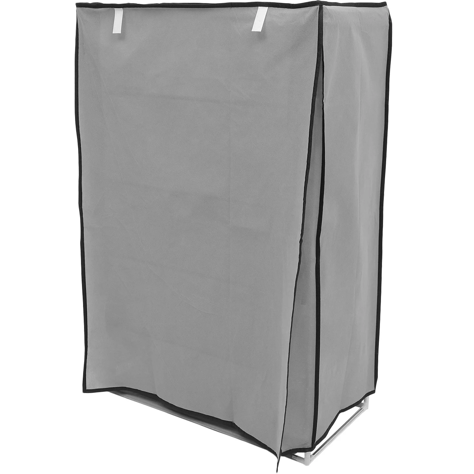 

Dustproof Shoe Rack with Cover Multi-Level Design Heavy Duty Metal Frame Floor Saving Organizer for Indoor Use