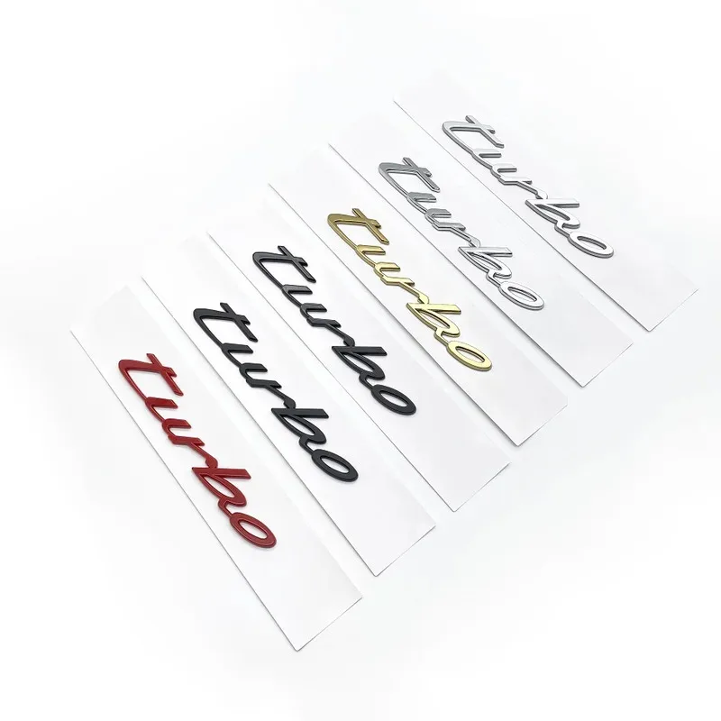 

1 шт. новый турбо ABS автомобильный хвост логотип значок наклейка задний бампер задняя дверь багажник наклейка задняя эмблема автомобиля наклейка Стайлинг аксессуары