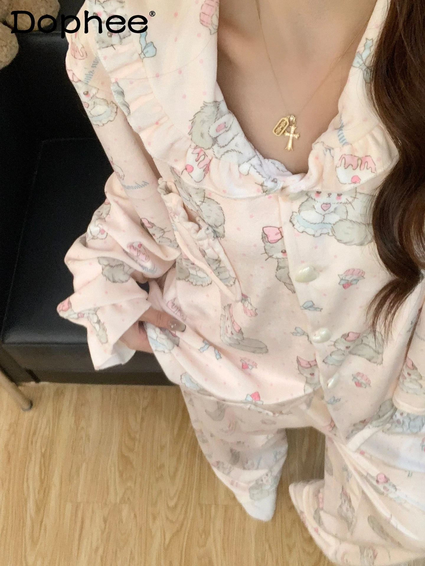 pijamas-bonitos-y-dulces-de-estilo-japones-para-nina-conjunto-de-ropa-de-casa-informal-holgada-de-lana-fina-gruesa-otono-e-invierno-2025