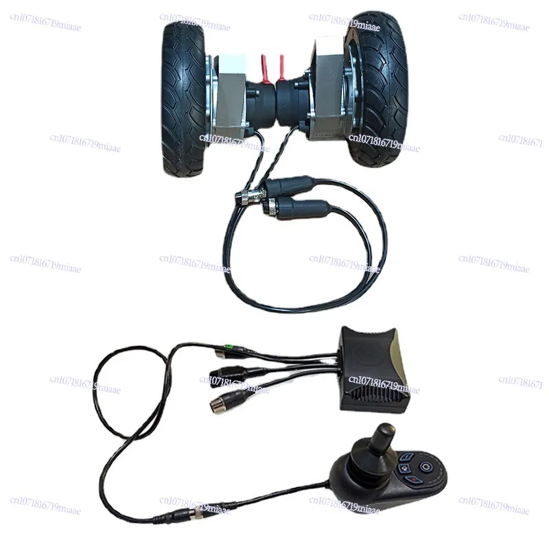 

Brushless DC Motor Set, Forklift Sweeper Electric Wheelchair Motor Controller, Walking System Assembly