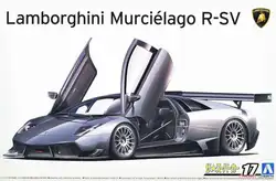 Aoshima 06374 Static Assembled Car Model Toy 1/24 Scale For Lamborghini Murcielago R-SV Supercar Car Model Kit