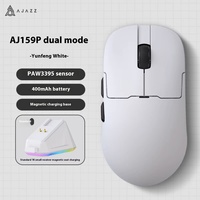 AJAZZ AJ159P Gaming Mouse PAW3395 Sensor 26000DPI 2.4G Wired USB Optical e-Sports Mouse with Magentic Charging Dock