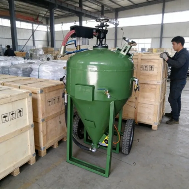 

Media Blaster Portable Sandblasting Gun Industrial High Pressure Sand Blast Rust Cleaner