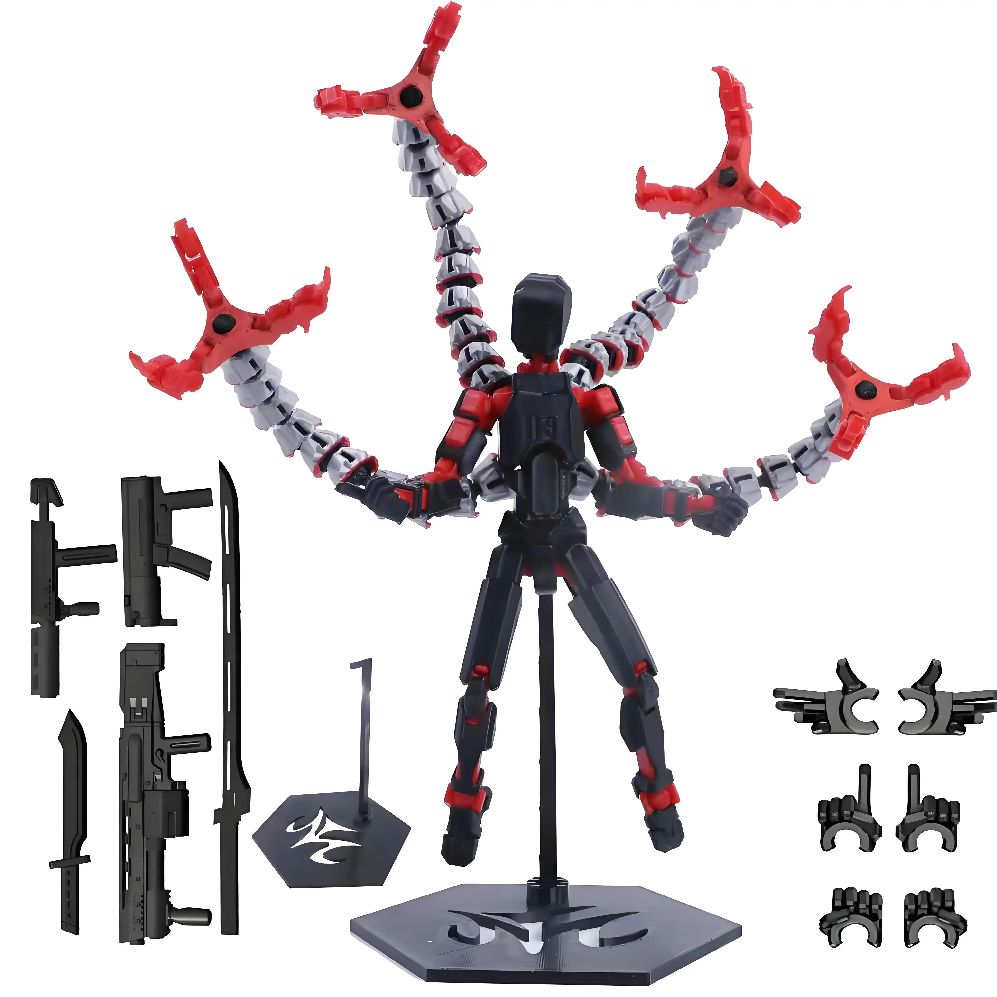 Multi-Jointed Movable Shapeshift Robot 3D Printed Mannequin Dummy Lucky 13 Robot movable figures adult toys children\'s toys