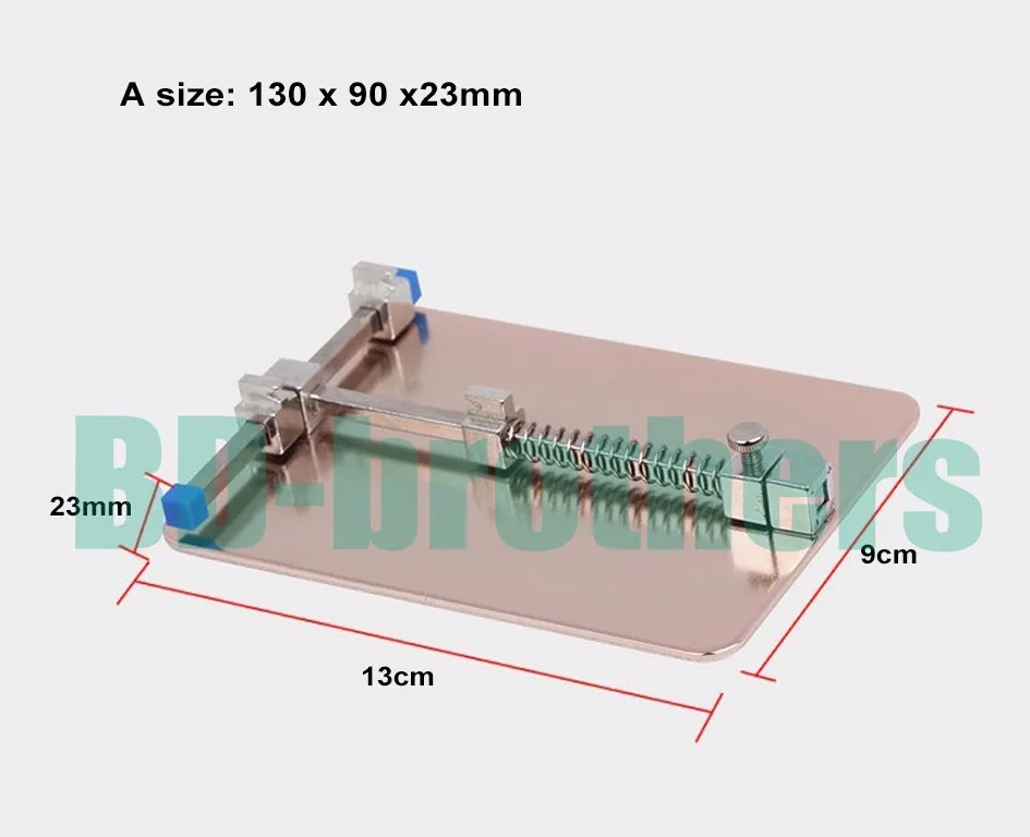 High Quality 13 x 9cm Stainless Steel Clamp Fixture Holder for Mobile Phone Board Repair 20pcs/lot Wholesale 20pcs/lot