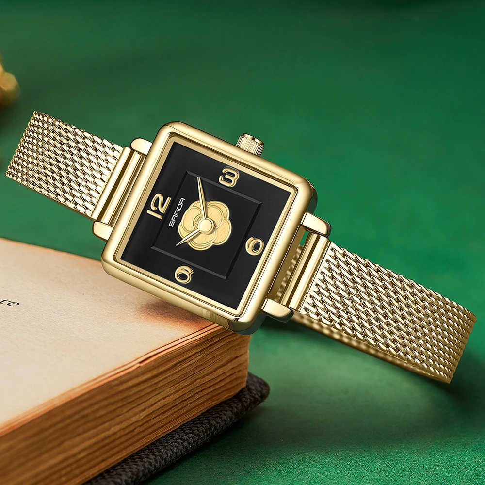 Лучший бренд, роскошные женские часы, ювелирный браслет для девочек, квадратные часы для женщин, подарки с бриллиантовым ремешком, кварцевые наручные часы Relogio Mascu