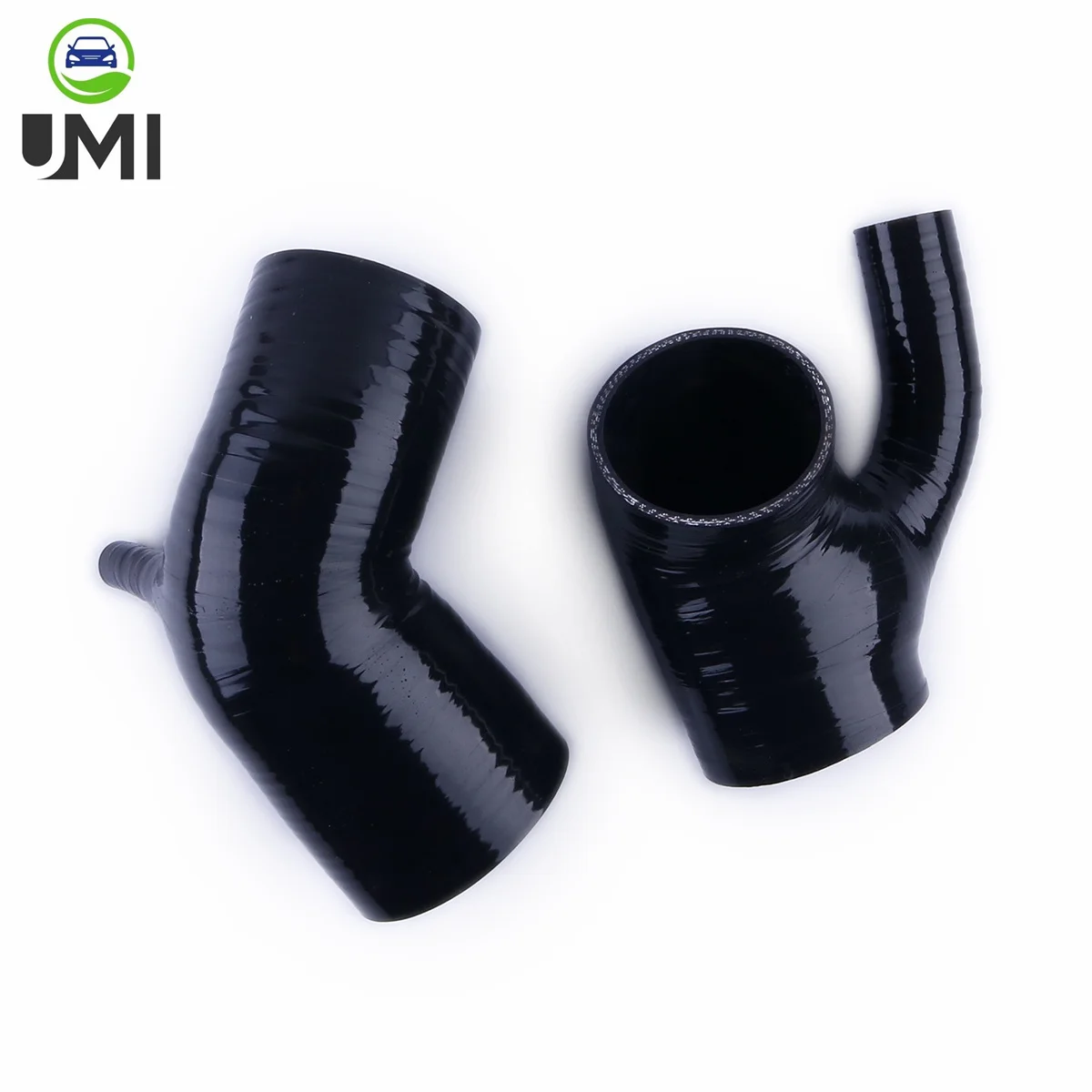 

2PCS 3PLY For 1997-2006 BMW E46 325i 323i 328i M52 M54 2.5L 2.8L L6 Air Intake Pipe Silicone Hose Throttle Body Boot Tube Kit