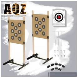 Shooting Target Stand for Outdoors, with Stable Adjustable Base for USPSA/IPSC, IDPA Practice,does not contain wooden sticks
