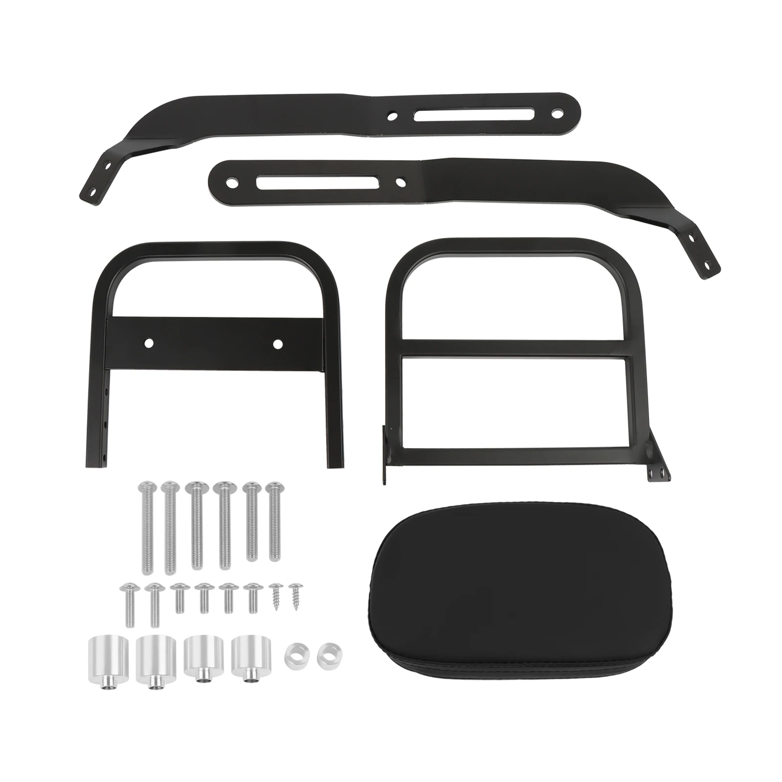 For Kawasaki ELIMINATOR SE 500 450 E500 E450 2023-2025 Motorcycle Sissy Bar Detachable Backrest Rear Passenger Seat Luggage Rack view 5