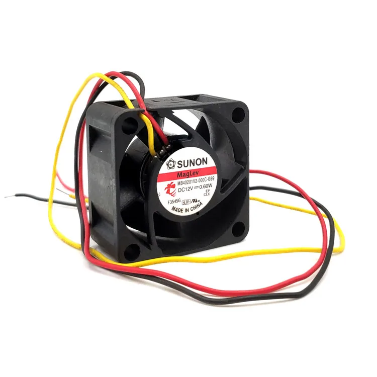 40mm Fan New Original for SUNON MB40201V2-000C-G99 4020 40X40X20mm DC 12V 0.60W 4CM 3wire Case Power Fan