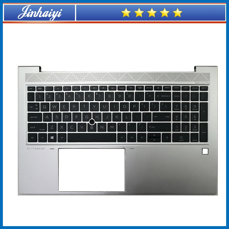 Imagem -01 - Teclado de Capa Superior para hp Elitebook Palm Rest Shell 850 g7 750 755 855 g7 g8 M07491001 teclado de capa superior para hp elitebook palm rest shell 850 g7 750 755 855 g7 g8 m07491001 01