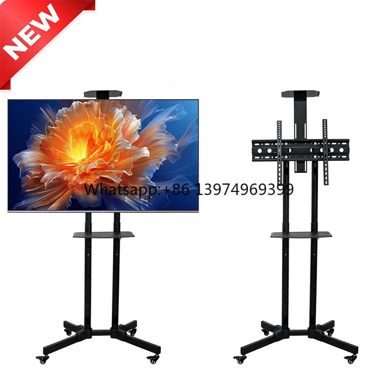 Metal Universal Plasma LCD 32-65 Inch TV Modern TV Stand Tv Mount Trolley