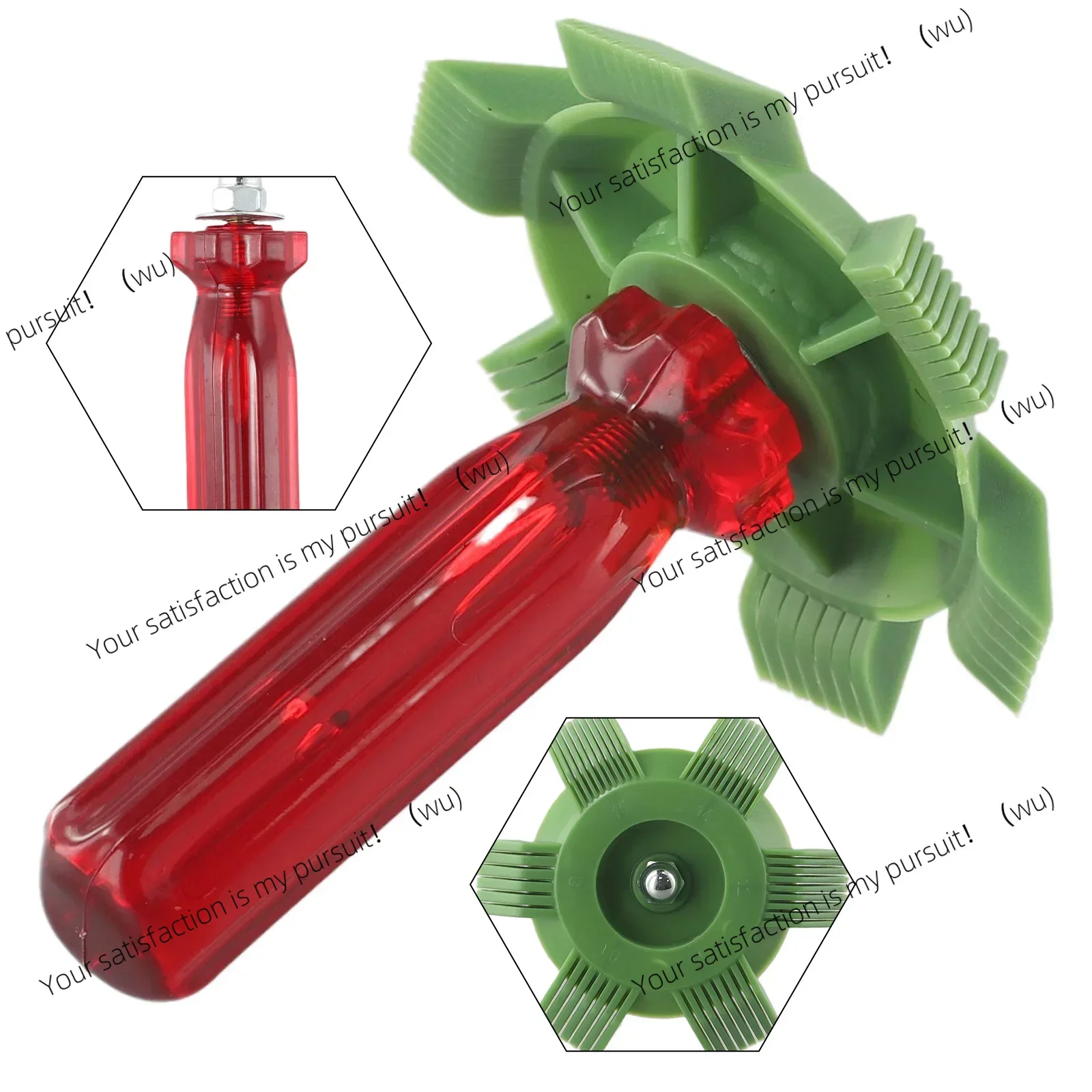 Air Conditioning Fin Repair Refrigeration Tools Cooler, Fin Comb Green Clean Compact Cooler Humidifier Repair