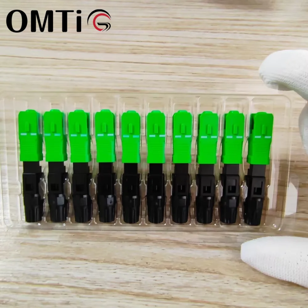 Original FTTH SC APC Quick Connector Cold Splice Easy to Use Fiber Covered Cable Optical Fast Big Sell