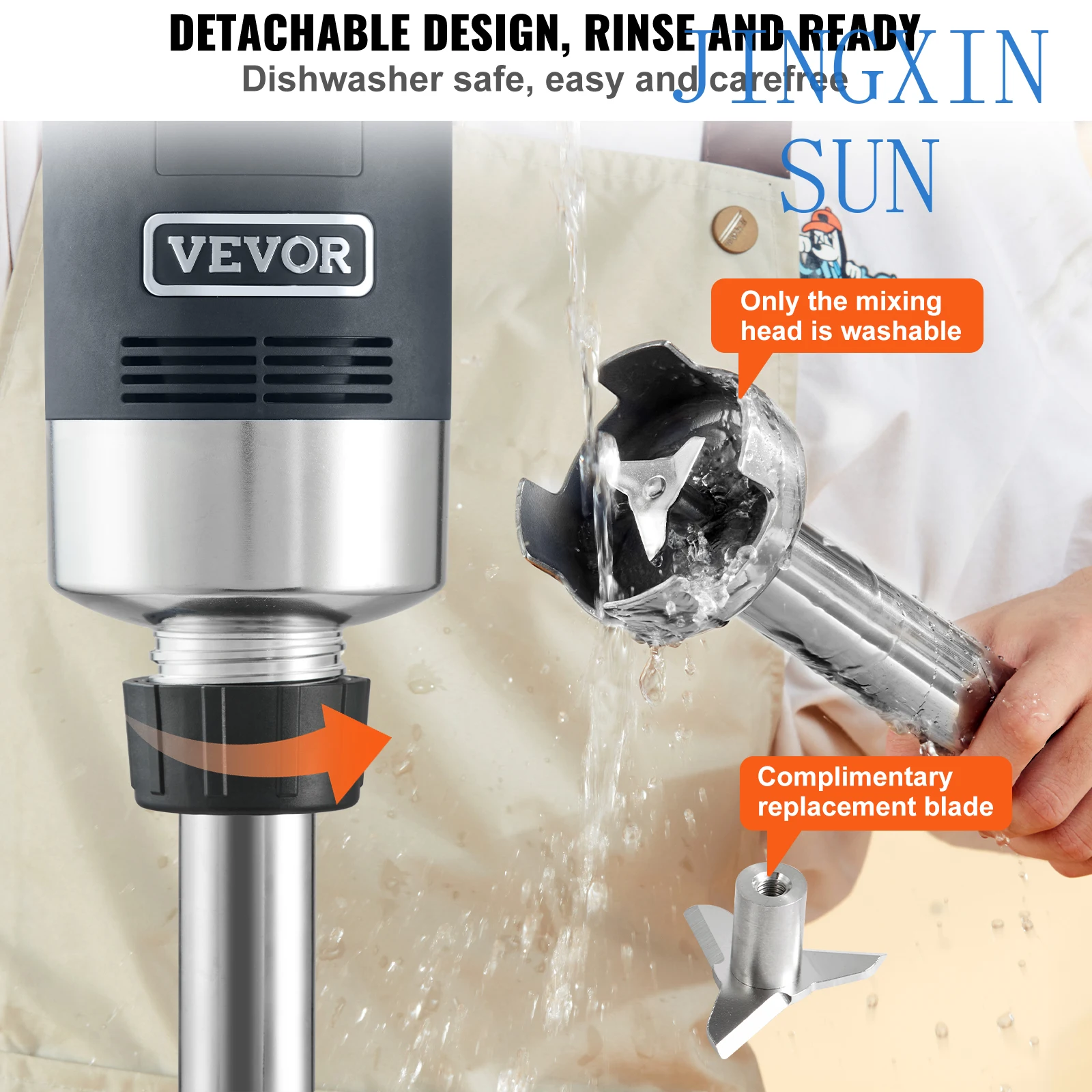 Licuadora de inmersión comerci - Immersion Blender Stick reseña y precio