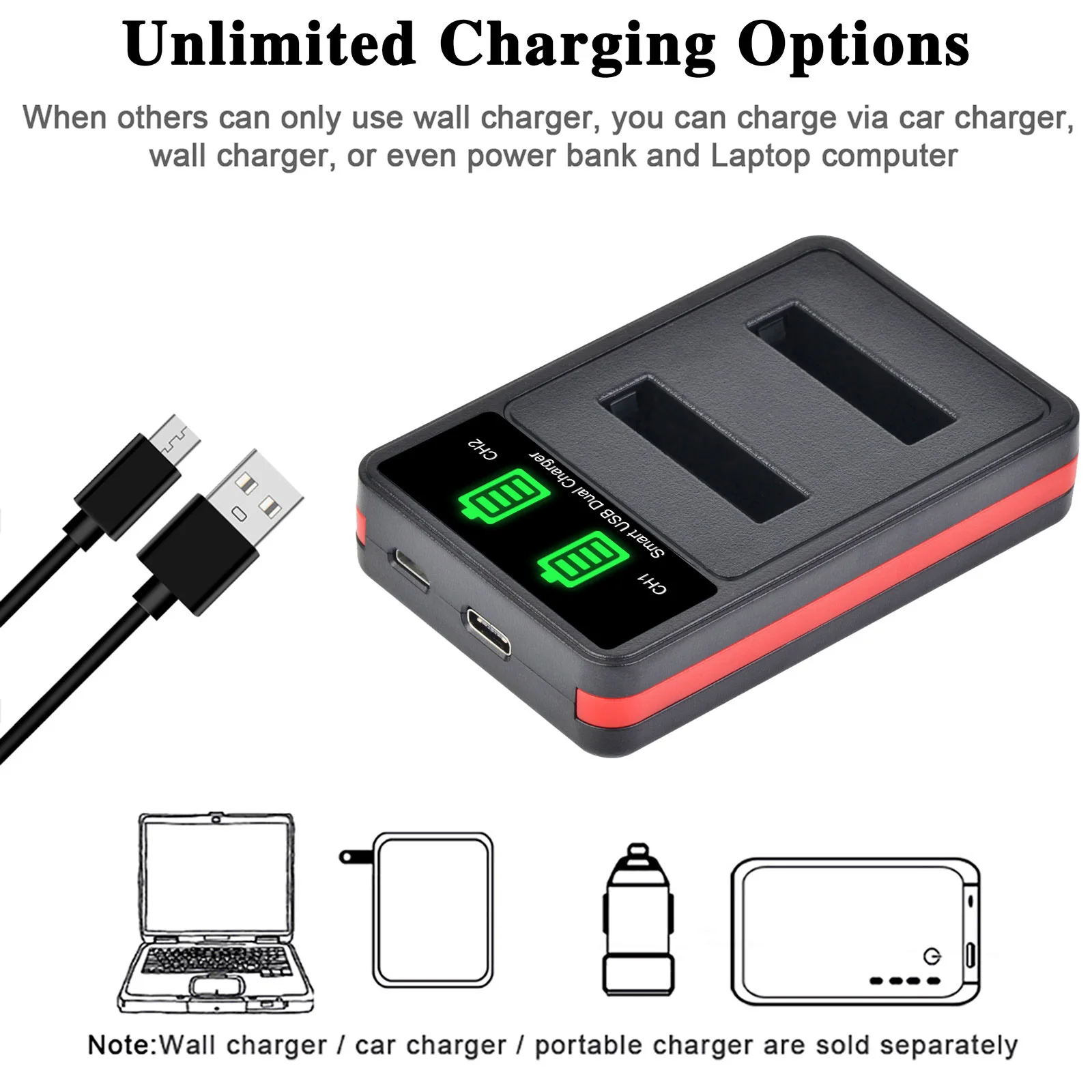 Li-10B Battery and Dual Charger