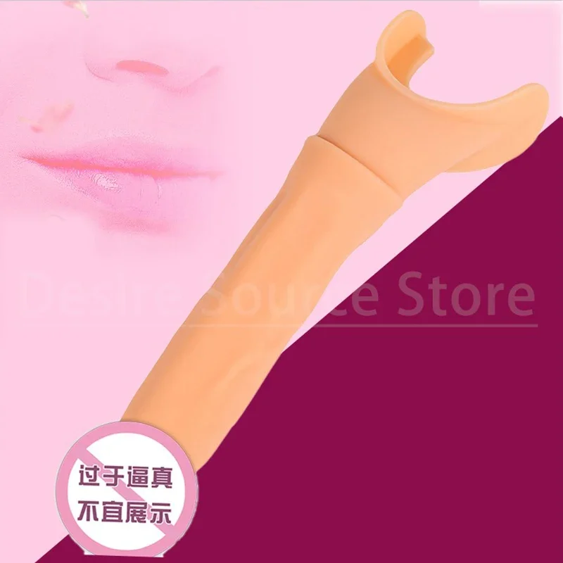 Silicone Dildo Mouth Plug Oral Fake Penis Fourth Adult Sex Toy for Woman Couples Gag Erotic Product 18 Play Shop Bondage Dick