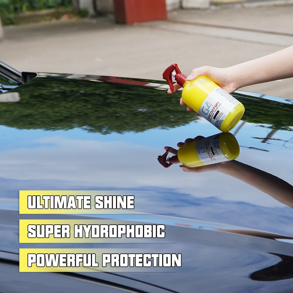 Ceramic Coating Spray Car Exterior Scratch Restorer Coating Polish Wax Film Hydrophobic Paint Care Protector G4 CEMICOATSPY