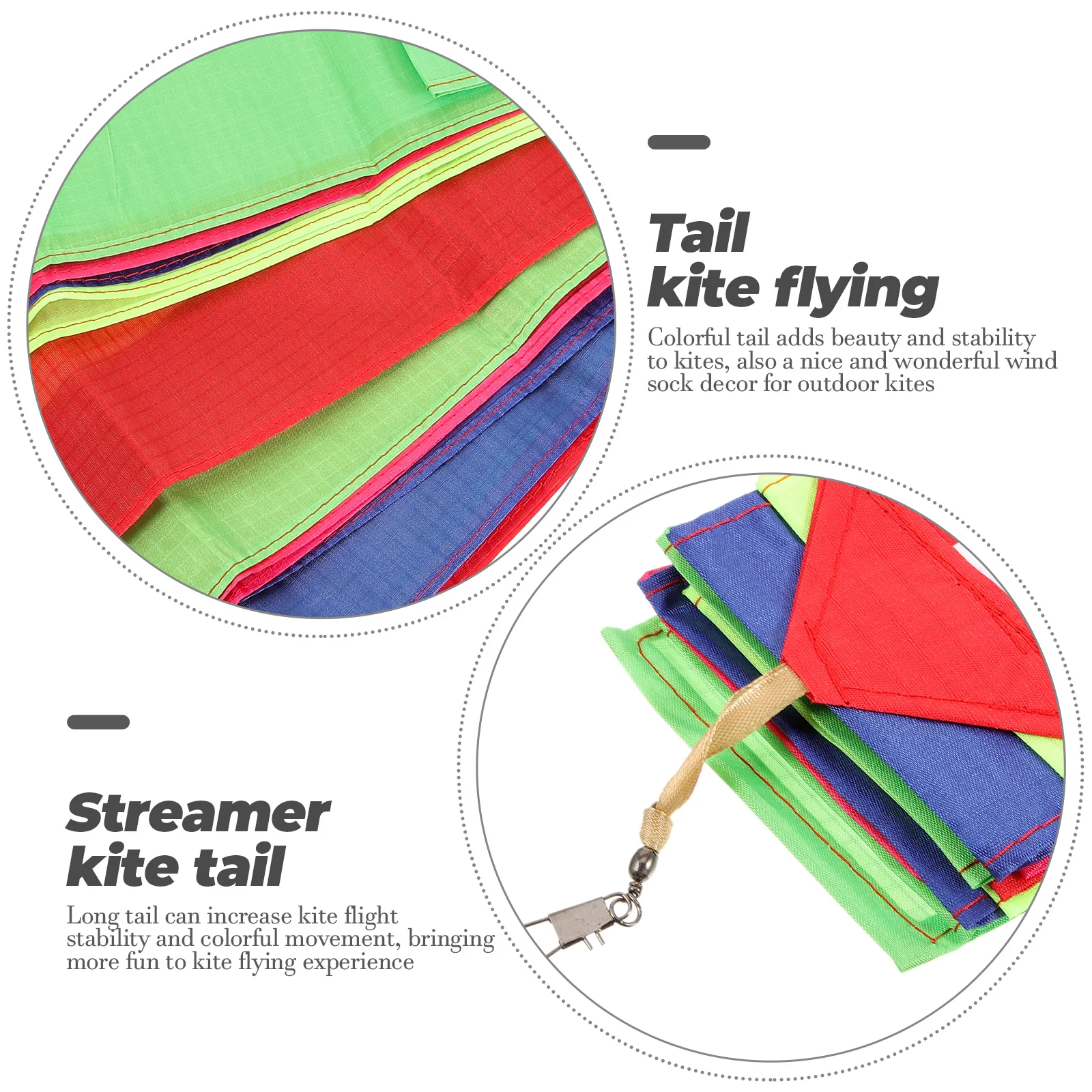 Kite Tail Rainbow Outdoor Ribbon Kites voor Decor Streamers Decoratie Accessoires