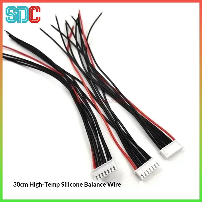10 Stück Lipo-Akku-Balancer-Ladekabel 22AWG 300mm JST-XH Balancer-Kabel für 1S 2S 3S 4S 5S 6S 7S 8S Akkus